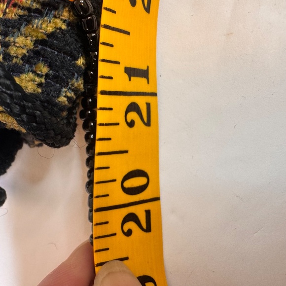 Handmade by Tiger Patch Covent‎ Garden London Tapestry Beaded Jeweled Crossbody - Picture 11 of 11